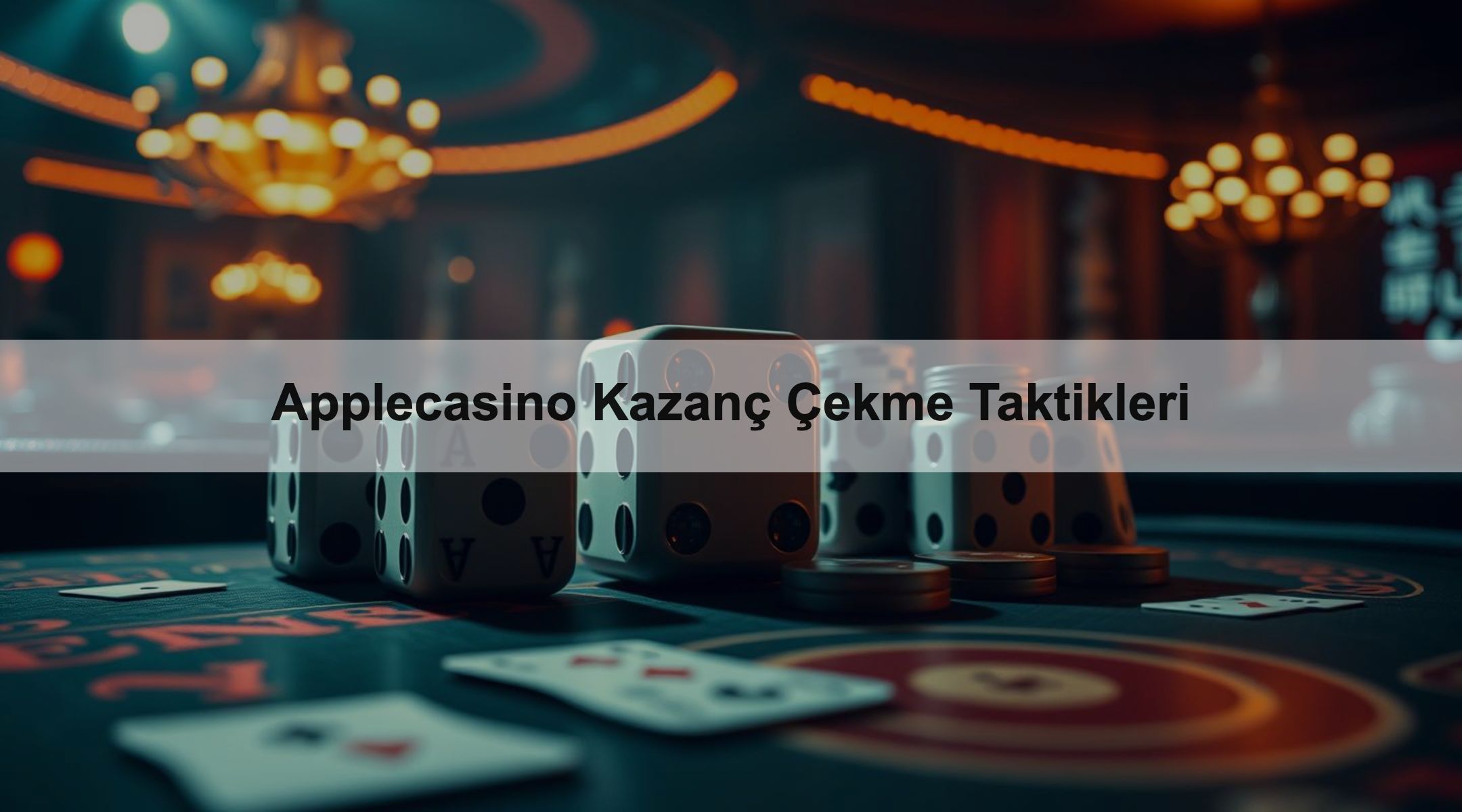 Applecasino Kazanç Çekme Taktikleri
