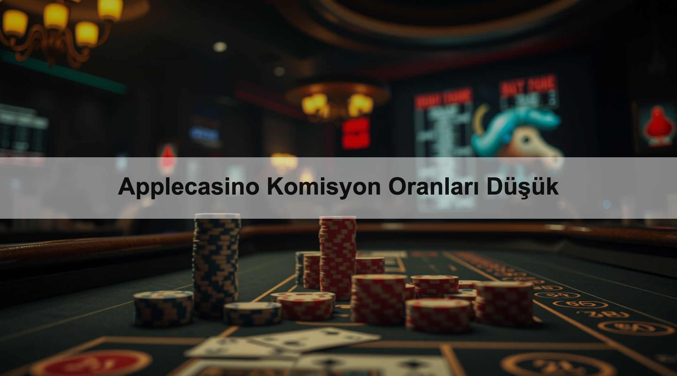 Applecasino Komisyon Oranları Düşük