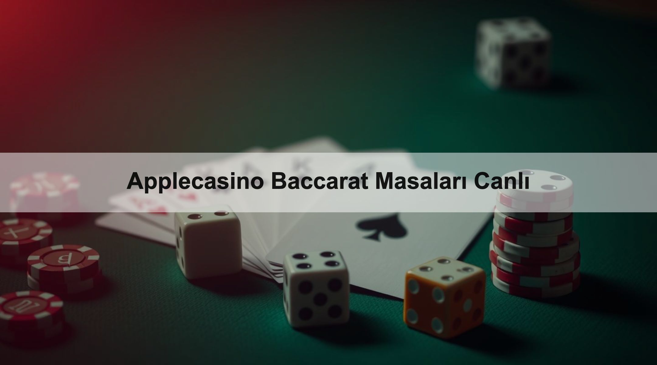 Applecasino Baccarat Masaları Canlı