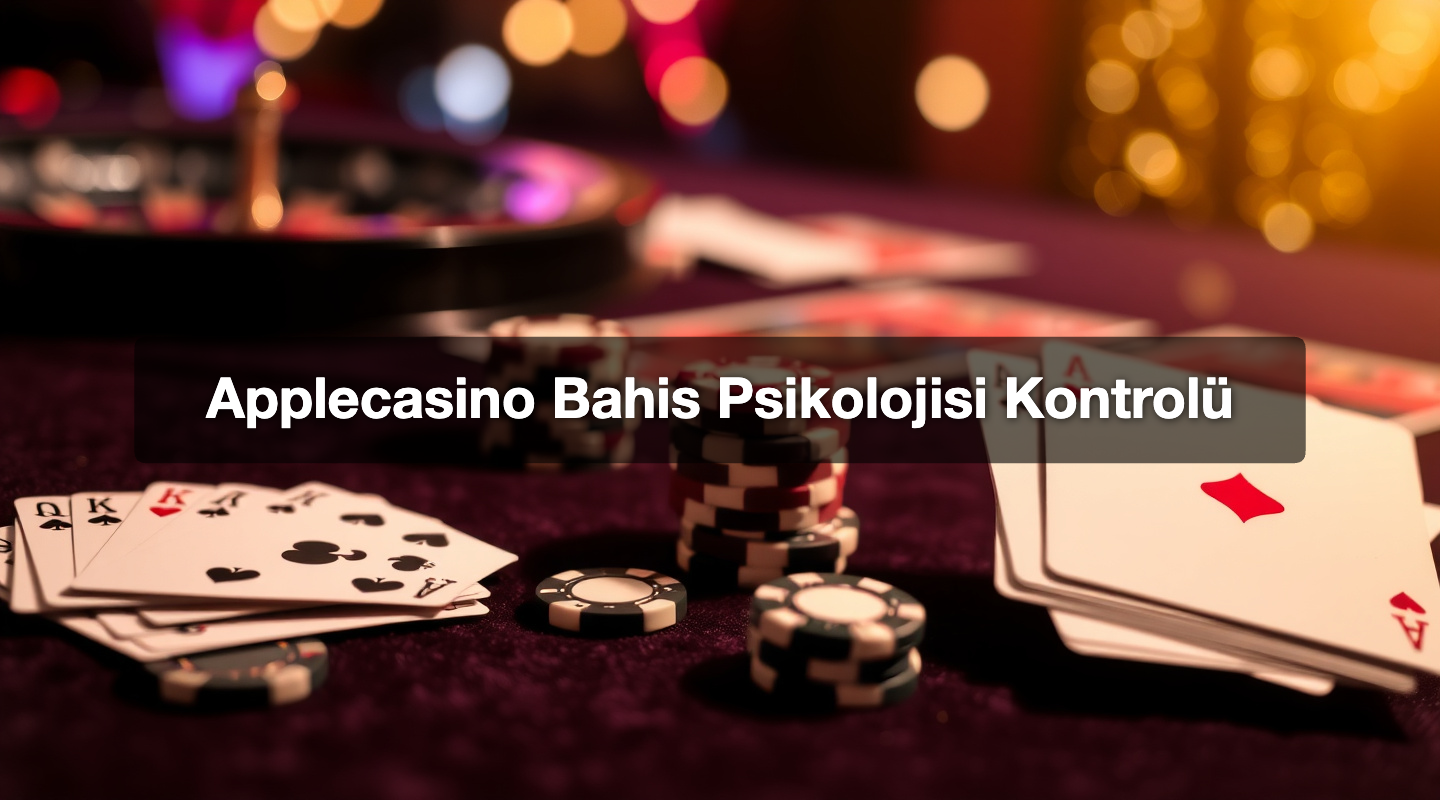 Applecasino Bahis Psikolojisi Kontrolü
