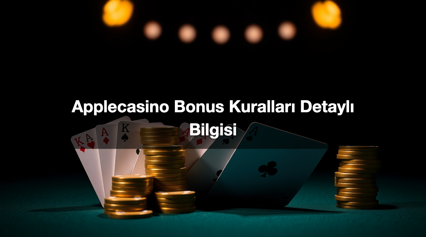 Applecasino Bonus Kuralları Detaylı Bilgisi