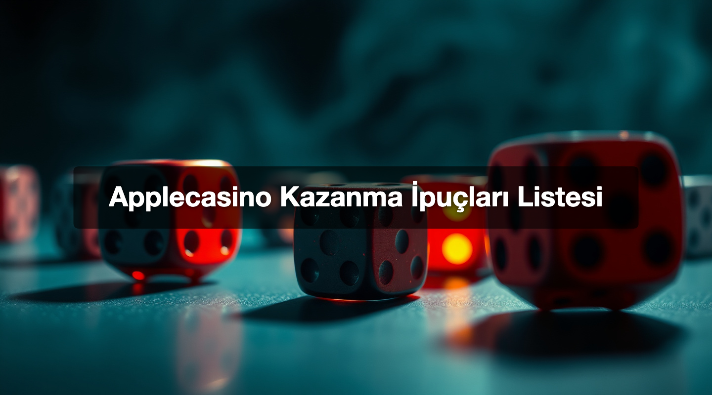 Applecasino Kazanma İpuçları Listesi