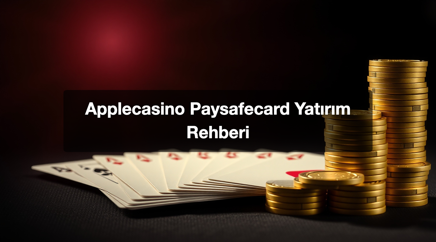 Applecasino Paysafecard Yatırım Rehberi
